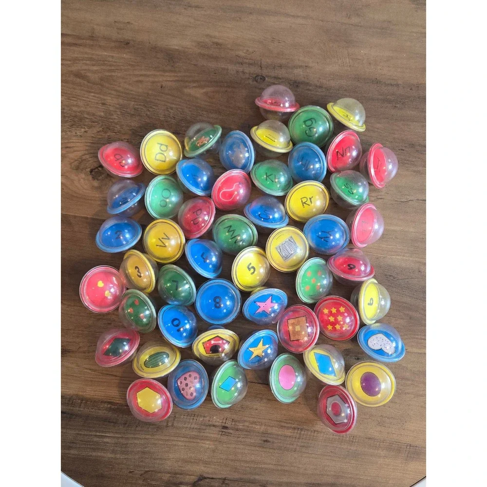 52 Lakeshore Float & Find Bubbles Alphabet Numbers Images Shapes AS IS -PLZ READ